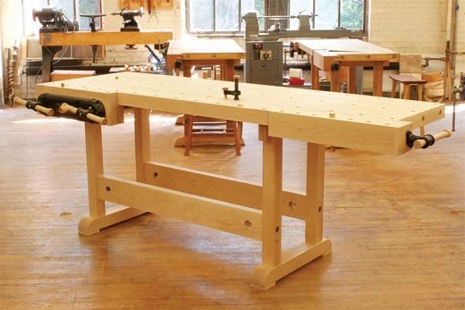 traditional workbench plans