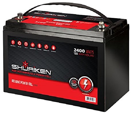 Shuriken SK-BT120 best car battery