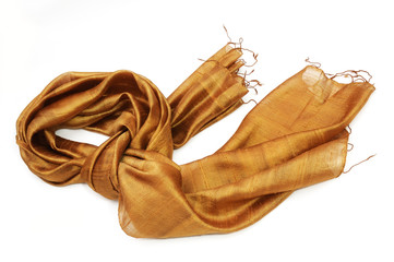 gold scarf